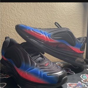 Nike Air Max 720 Black Flash Crimson Racer Blue